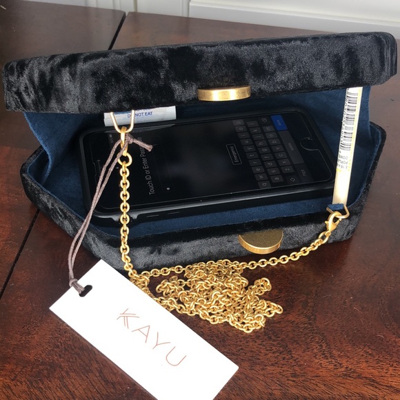 KAYU Sloane Velvet Crossbody/Clutch - Picture 13 of 15